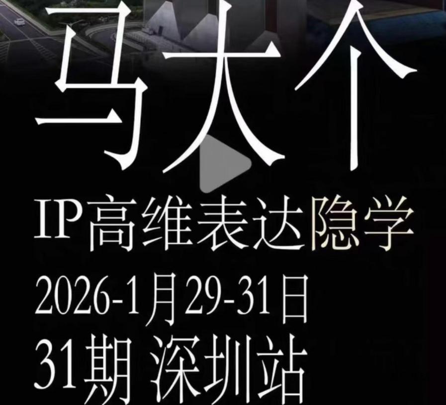 马大个《IP高维表达》全套12800线下大课笔记，手把手教你打造个人IP-八方网创