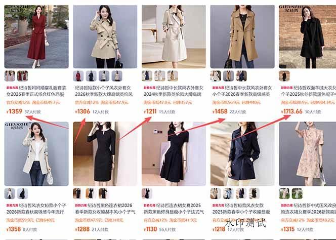 （18091期）【超强副业】淘宝超高价女装项目：1单赚1000多，可工作室放大（共52节）