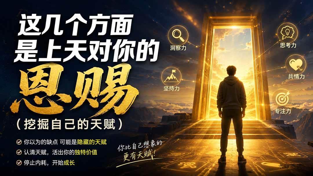 (19964期)付费文章:这几个方面是上天对你的恩赐(挖掘自己的天赋)-八方网创