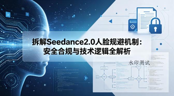 拆解Seedance2.0人脸规避机制：安全合规与技术逻辑全解析-八方网创