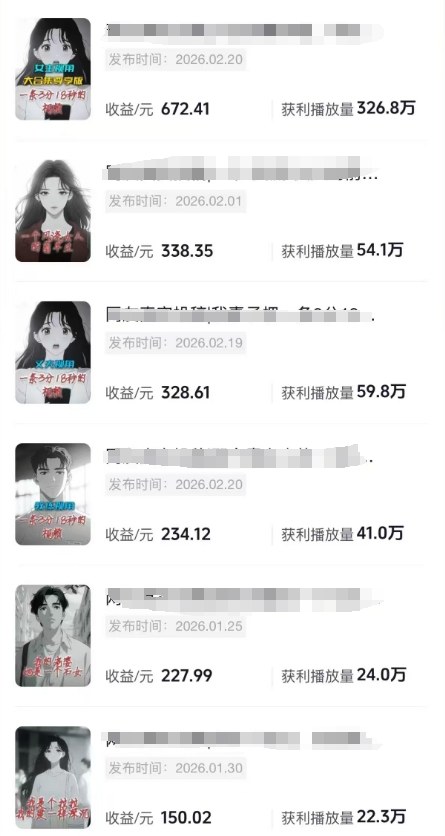 抖音某博主的AI情感故事第一人称解说视频教学，条条爆款，撸创作伙伴计划收益-八方网创