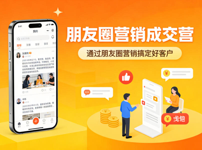 朋友圈营销成交营，通过朋友圈营销来搞定好客户-八方网创