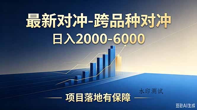 跨品种对冲震撼首发!日收益2000-6000+,项目绿色长久,安全稳健,合规靠谱,可批量放大-八方网创
