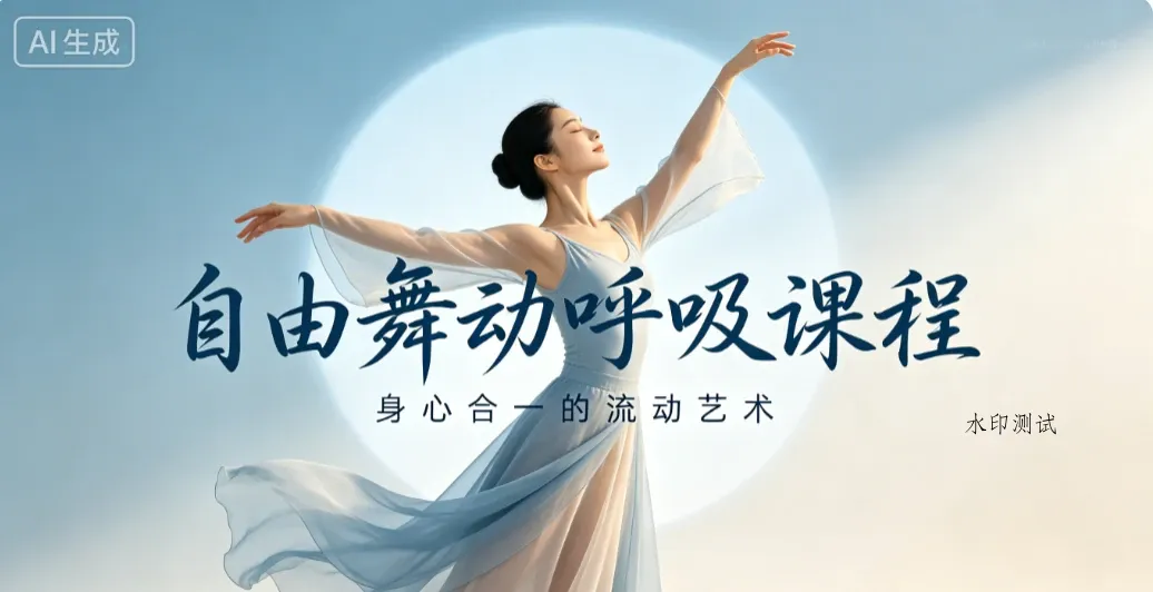 【精】自由舞动呼吸课程,身心合一的流动艺术-八方网创