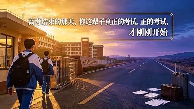 （18968期）付费文章：高考结束的那天，你这辈子真正的考试，才刚刚开始-八方网创