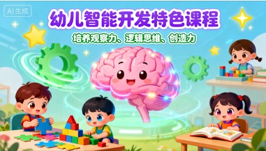 幼儿智能开发特色课程-八方网创