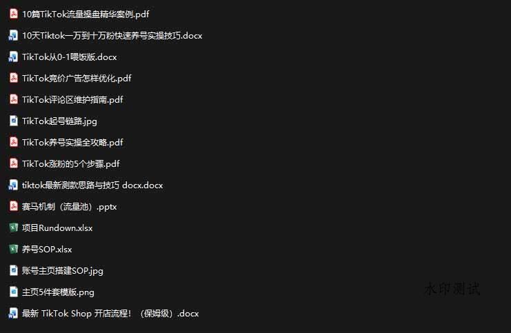 (19973期)2026TikTok海外掘金实战课——养号SOP+爆款公式+选品测款+广告投流+Shop开店,跑通海外运营全链路-八方网创