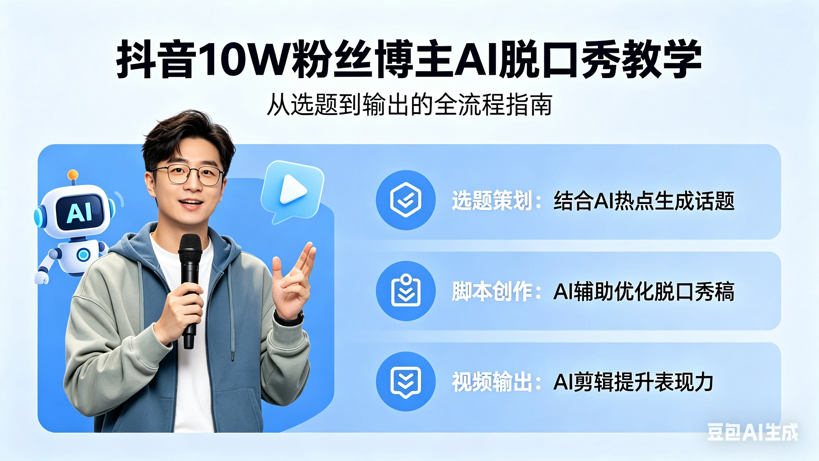 抖音10W粉丝博主AI脱口秀教学 最近刷屏的很火爆的玩法 低门槛 可复制 抖音10W粉丝博主AI脱口秀教学 最近刷屏的很火爆的玩法 低门槛 可复制