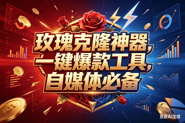 （18190期）玫瑰克隆，一键爆款工具，ai智能体，自媒体神器，50多个功能的教程