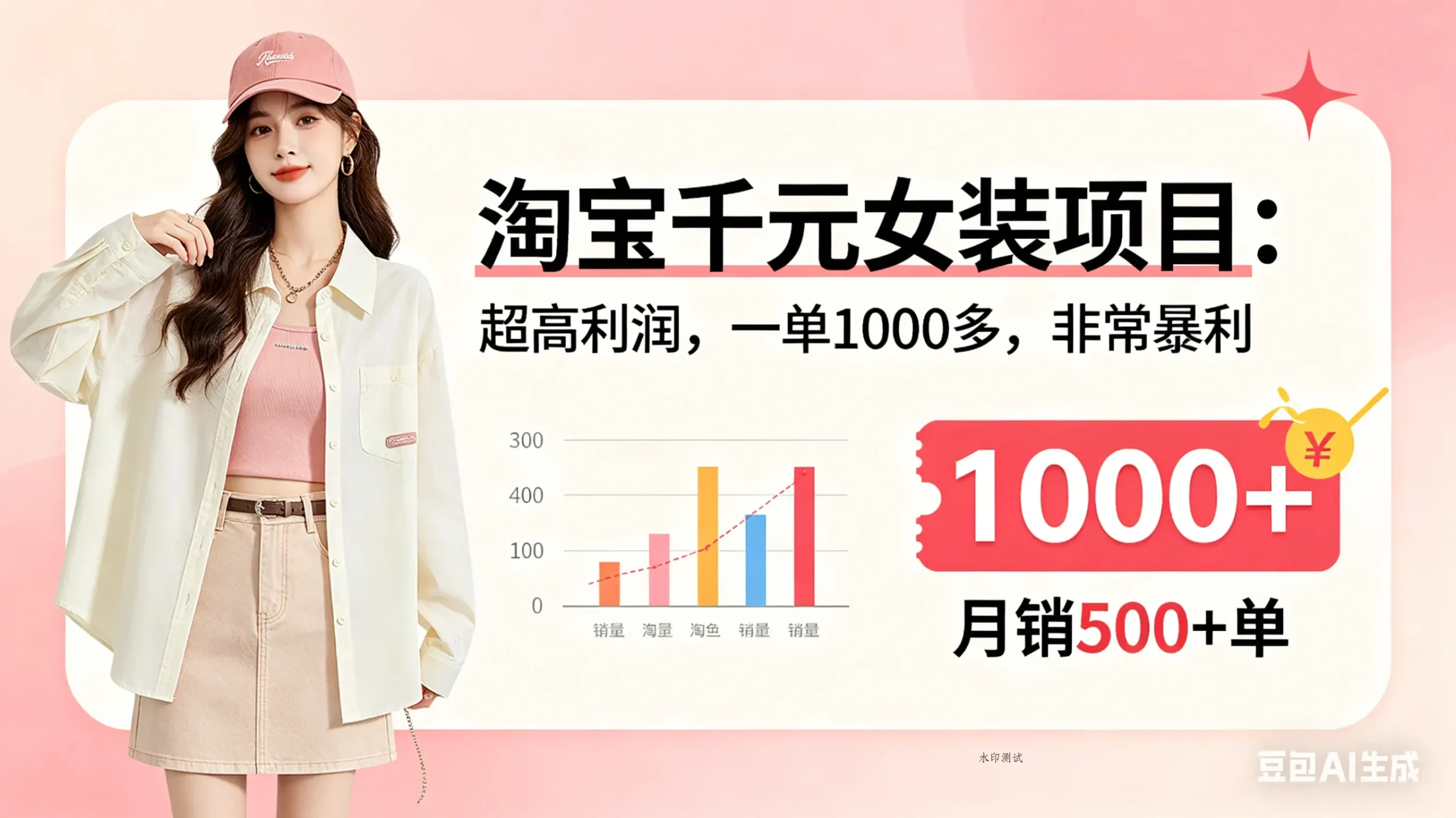 【精】淘宝千元女装项目:超高利润,一单1000多,非常暴利!-八方网创