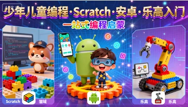 少年儿童编程·Scratch·安卓·乐高入门-八方网创