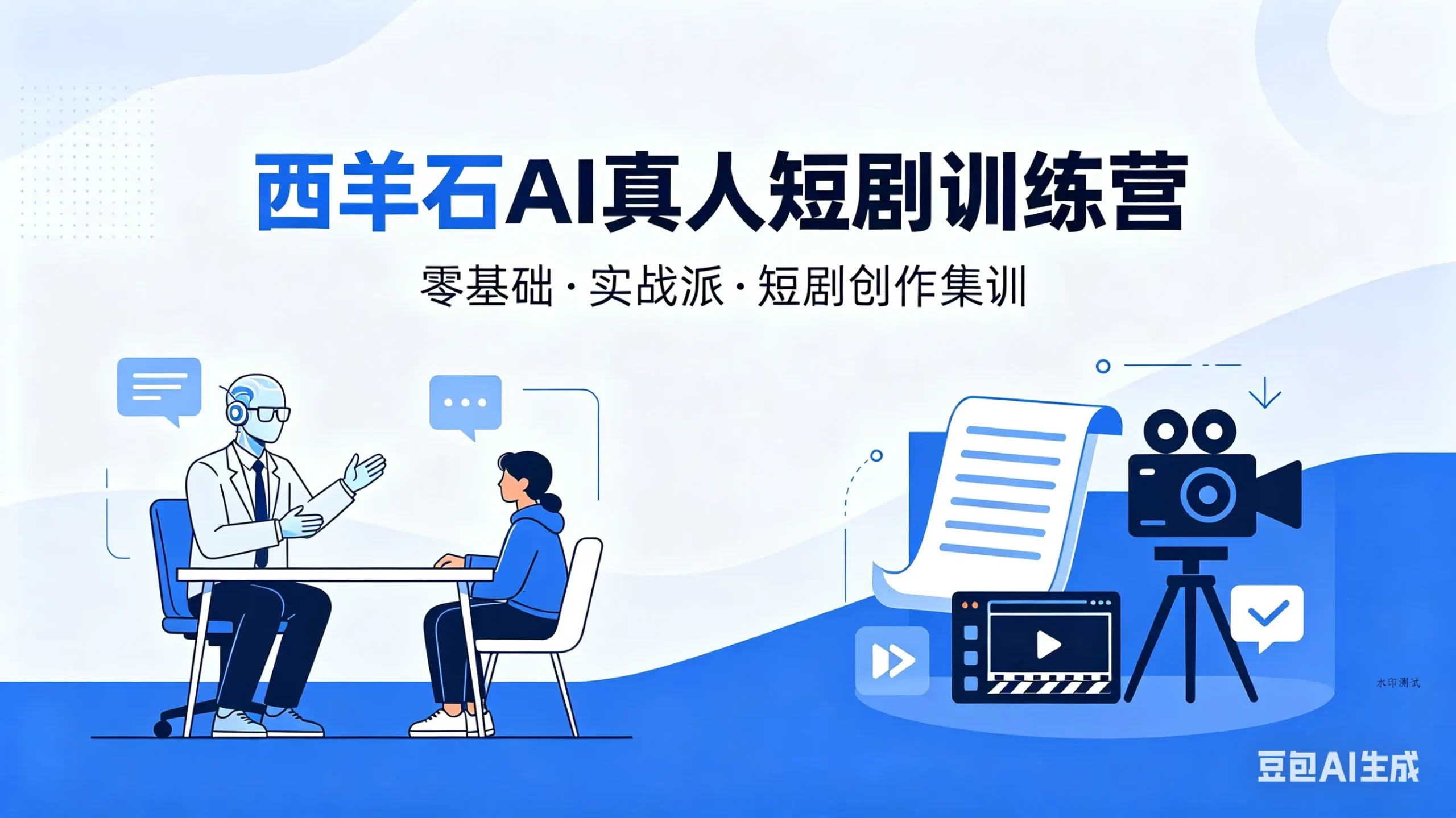 【精】西羊石 AI真人短剧训练营，零基础·实战派·短剧创作集训-八方网创