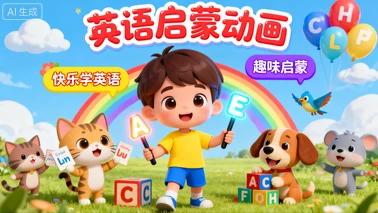英语启蒙动画-八方网创