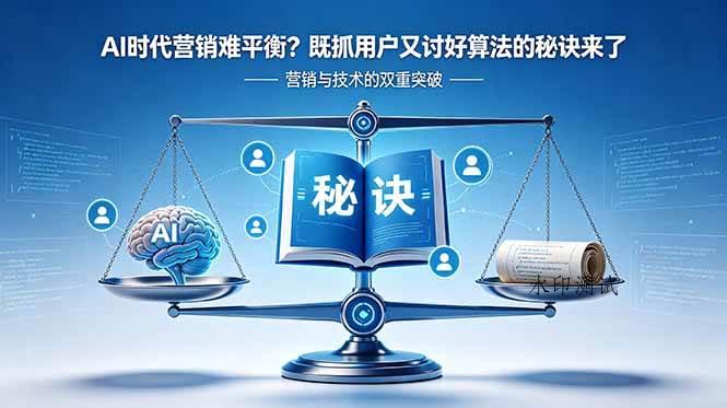 （18600期）AI时代营销难平衡？既抓用户又讨好算法的秘诀来了【原创双语字幕】-八方网创