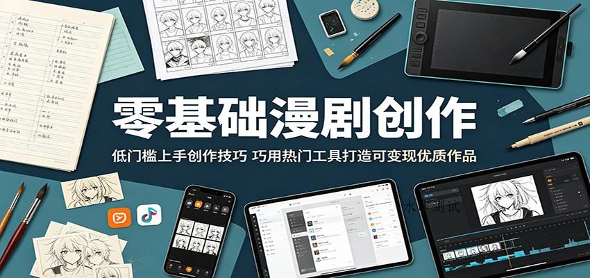 零基础漫剧创作:低门槛上手创作技巧,巧用热门工具打造可变现优质作品-八方网创