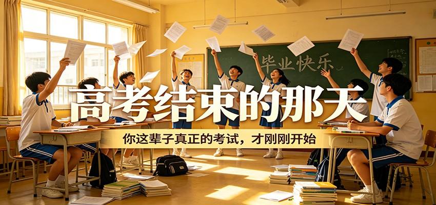 公众号付费文章《高考结束的那天，你这辈子真正的考试，才刚刚开始》-八方网创