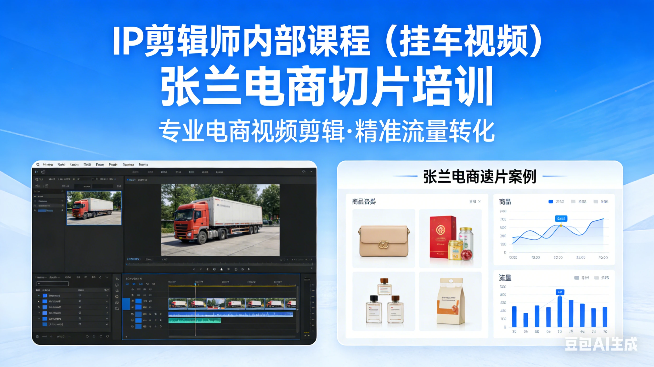 【精】IP剪辑师内部课程(挂车视频) 张兰电商切片培训 【精】IP剪辑师内部课程(挂车视频) 张兰电商切片培训