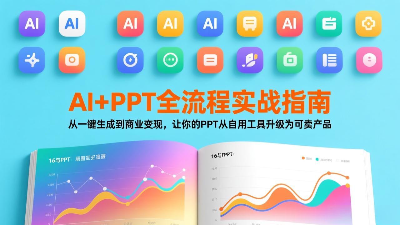 AI+PPT全流程实战指南：从一键生成到商业变现，让你的PPT从自用工具升级为可卖产品-八方网创