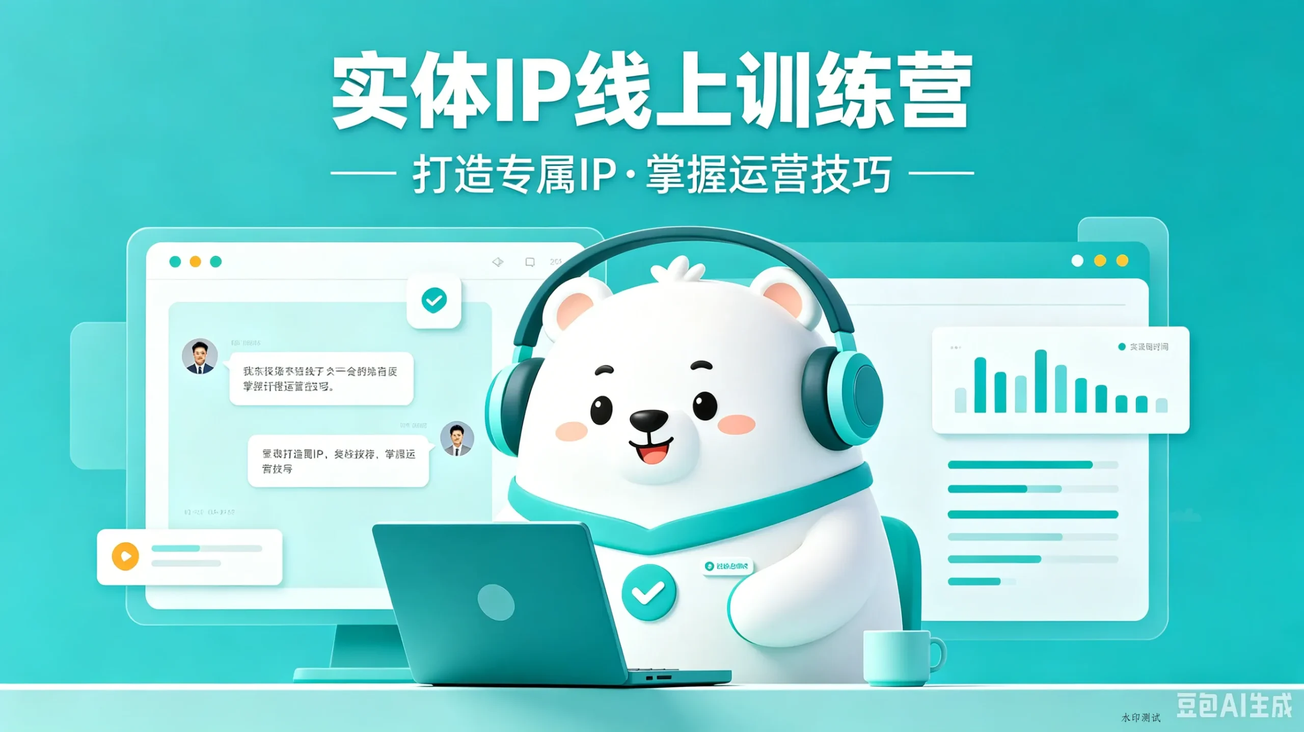 【精】实体IP线上训练营，打造专属IP·掌握运营技巧-八方网创