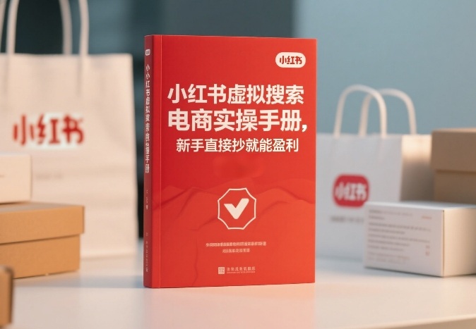 小红书⁠‬⁠‌‬⁠‬‍‍‌‬‌‍⁠‌⁠⁠‬‬‌‍虚拟搜索电商实操手册，新手直接抄就能盈利-八方网创