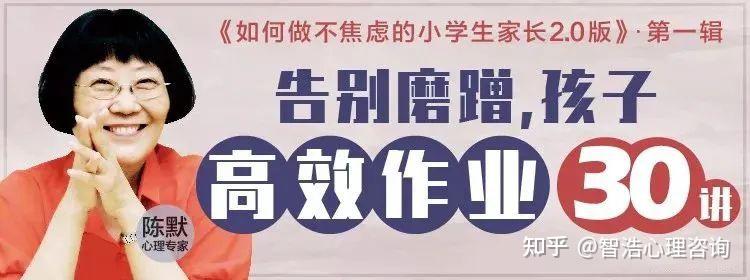 陈默：告别磨蹭，孩子高效作业30讲（完结）-八方网创