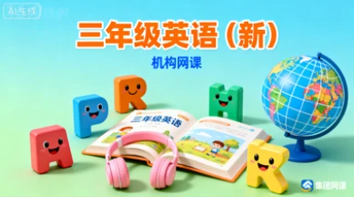 机构网课：三年级英语【新】-八方网创