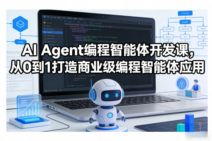 AI Agent编程智能体开发课，从0到1打造商业级编程智能体应用-八方网创