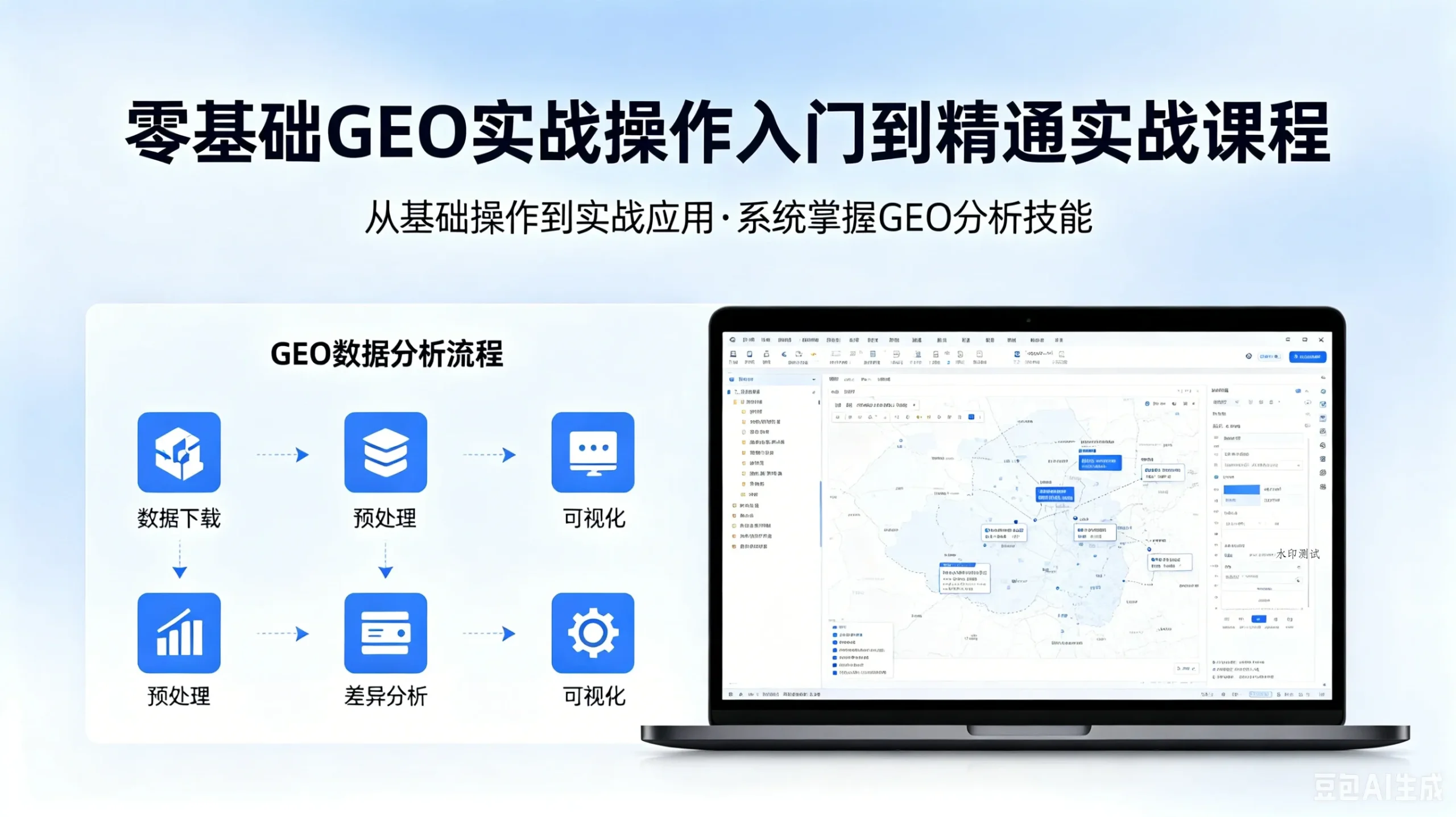 【精】零基础GEO实战操作入门到精通实战课程-八方网创